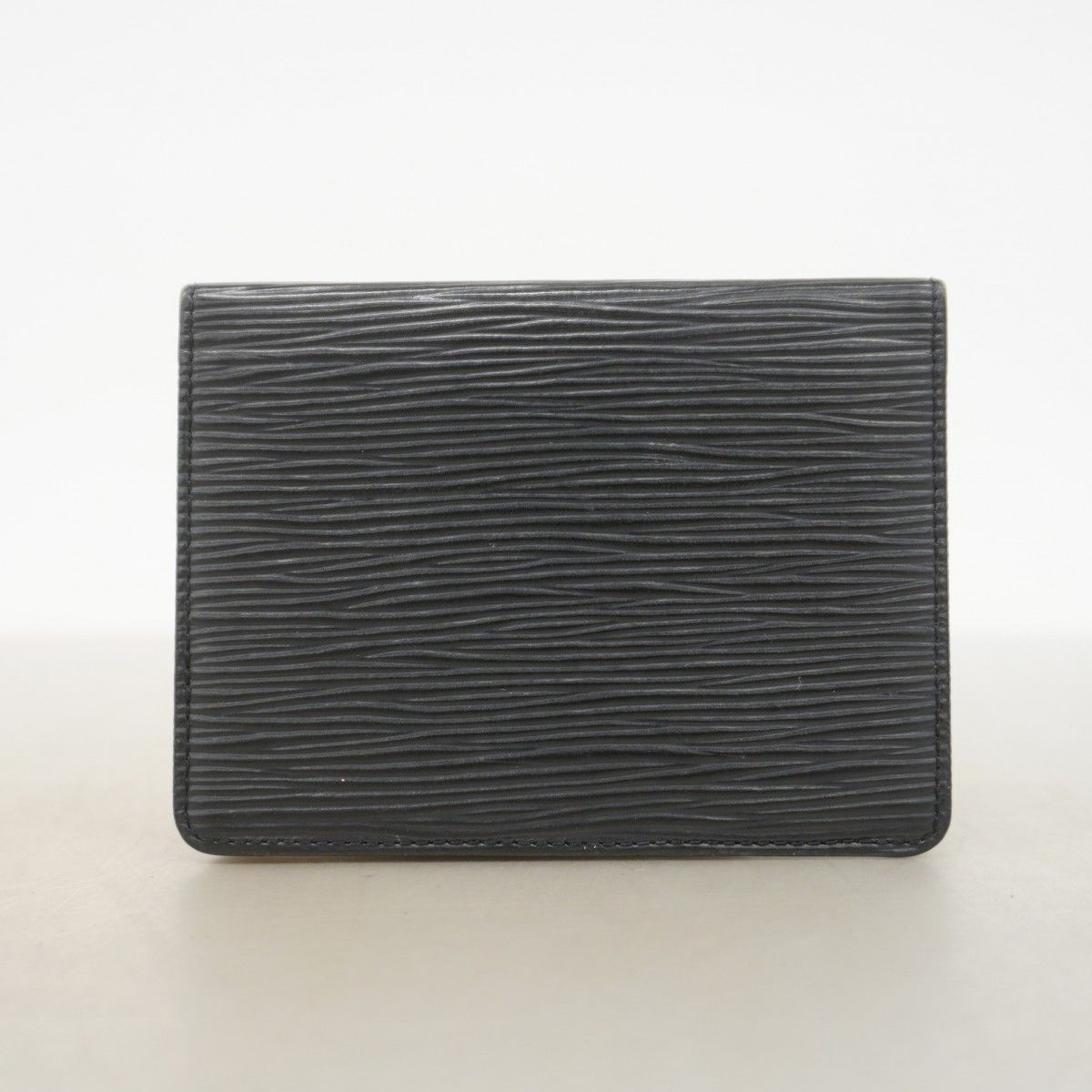 Louis Vuitton Card Case Epi Porte 2 Cult Vertical Noir — view 7
