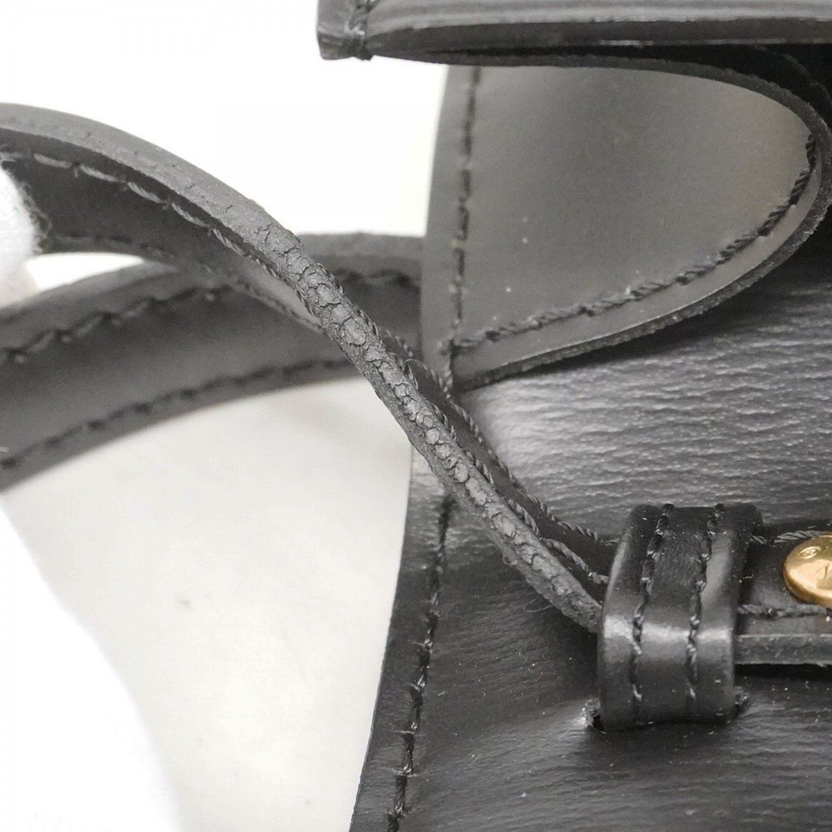 Louis Vuitton Shoulder Bag Epi Pochette Arche Noir — view 9