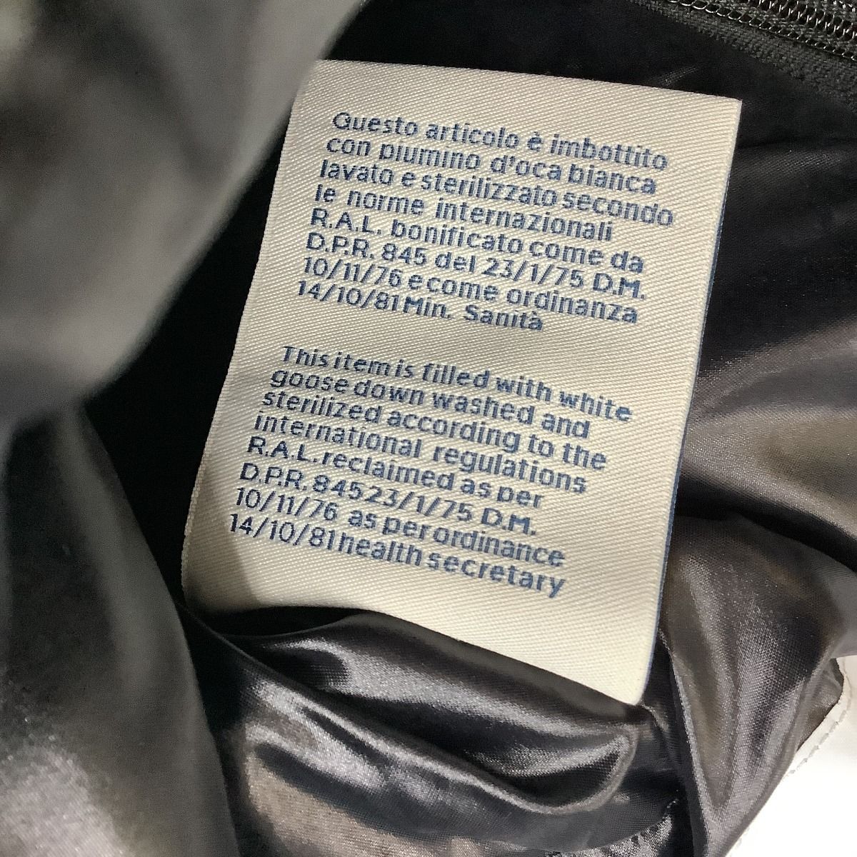 Moncler Down Jacket 00 Black — view 7