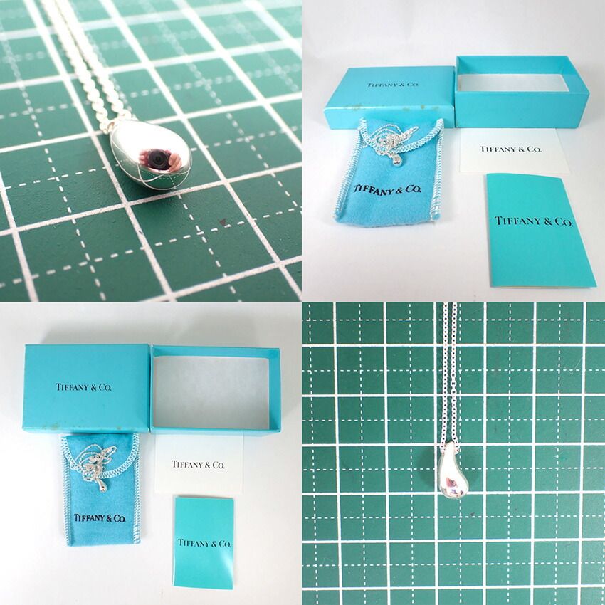 Tiffany & Co 925 Teardrop Pendant — view 8