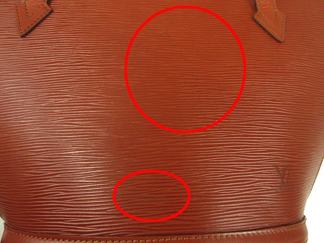 Louis Vuitton Epi Saint Jacques Tote Brown Shoulder Bag Purse — view 8