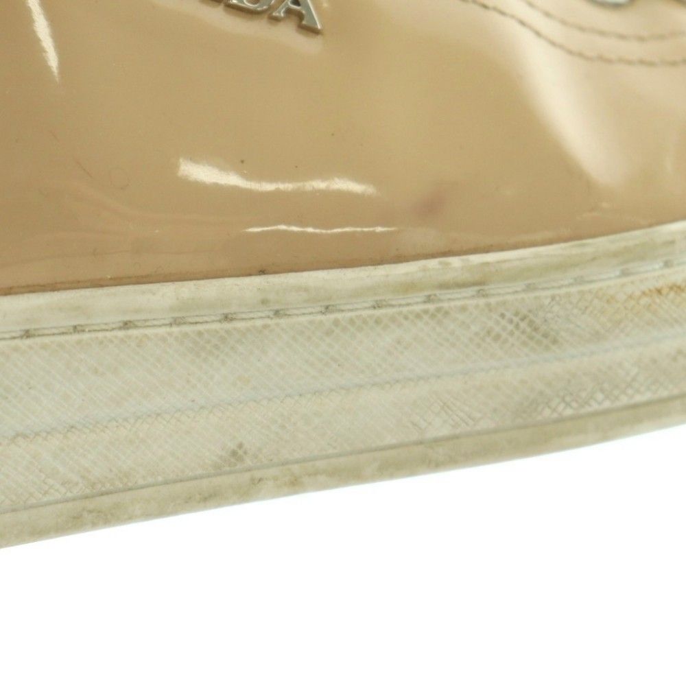 Prada Sneakers Enamel 35.5 Pink Beige — view 9