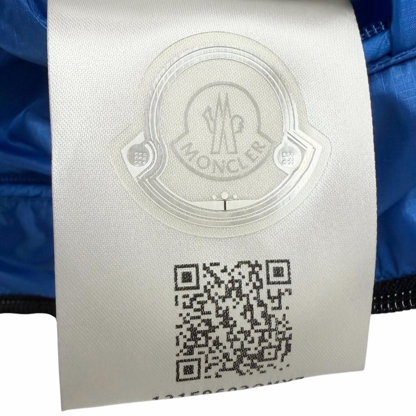 Moncler Peuplier Giubbotto Hooded Down Jacket Blue 3 Items Hanger — view 9