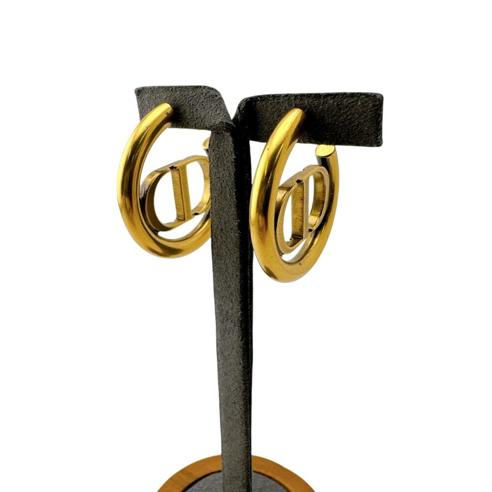 Dior CD Montaigne 30 Earrings — view 6