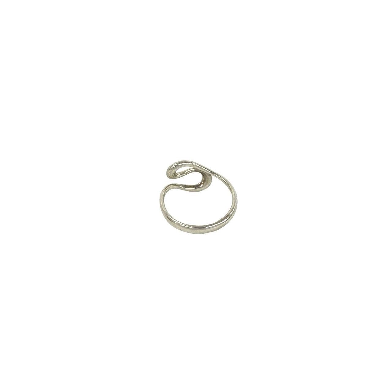 Tiffany & Co Open Wave Ring 925 Sterling Silver — view 6