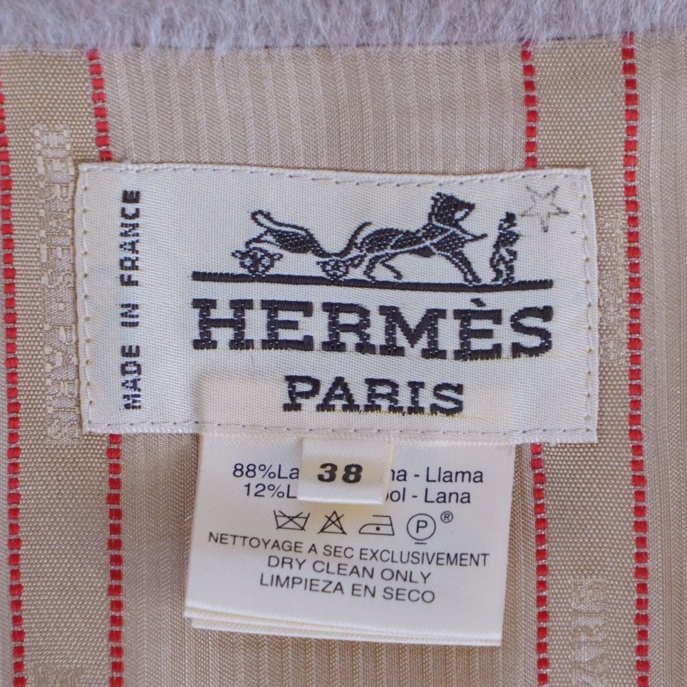 Hermes Vintage Coat Long Duffle — view 9
