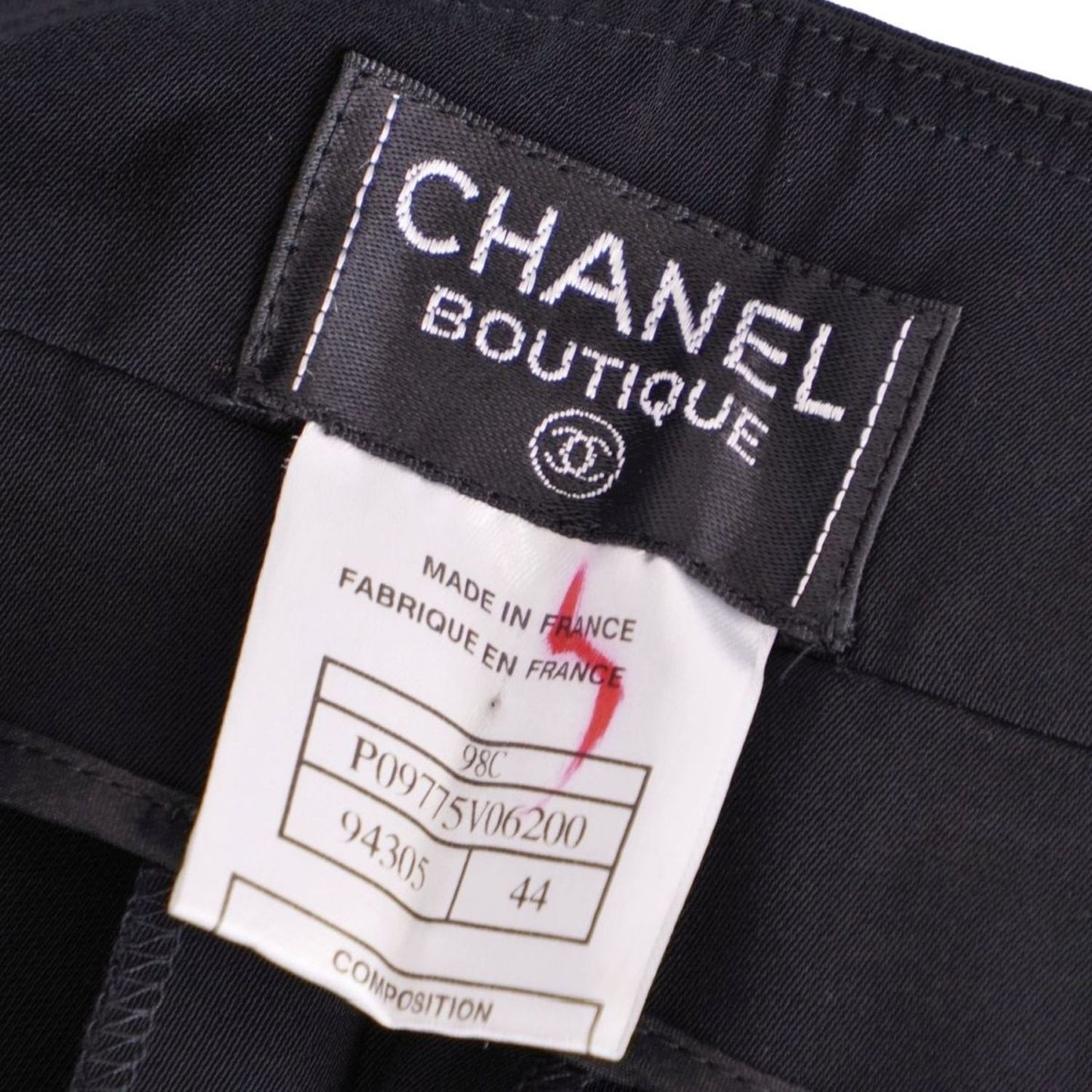 Chanel Vintage 98c Pants Flare Long — view 7