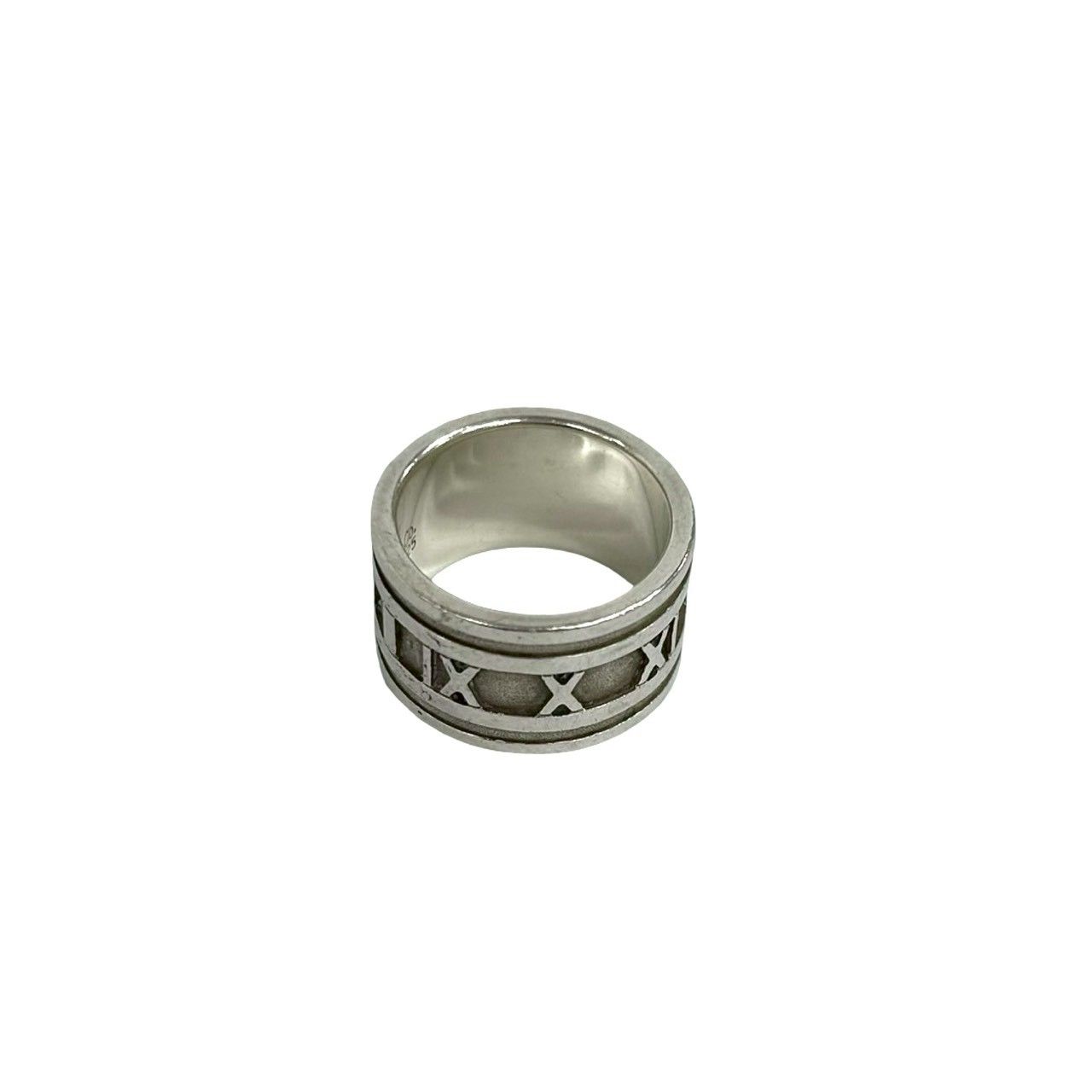 Tiffany & Co Wide Atlas Ring 925 Sterling Silver — view 6