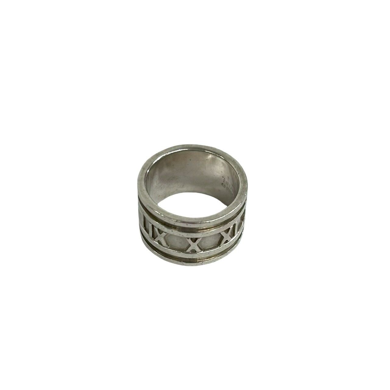 Tiffany & Co Wide Atlas Ring 925 Sterling Silver — view 6
