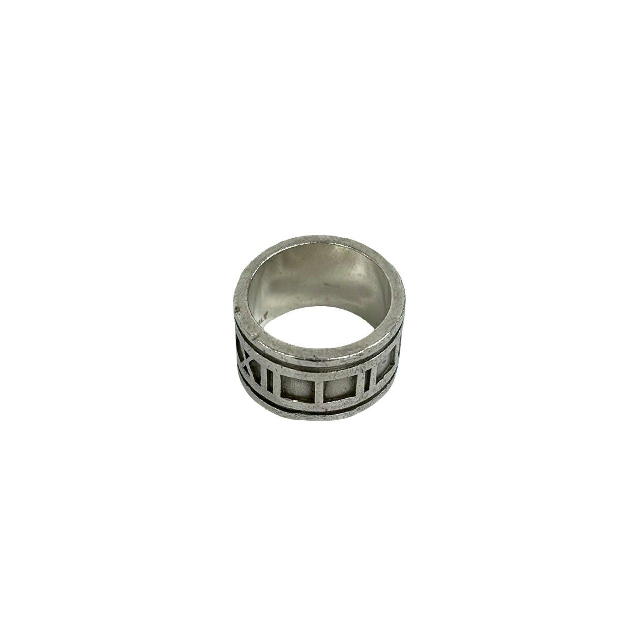 Tiffany & Co Wide Atlas Ring 925 Sterling Silver — view 7