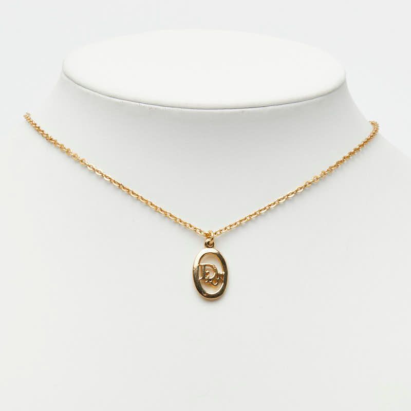Dior CD Logo Pendant Gold Plated — view 7