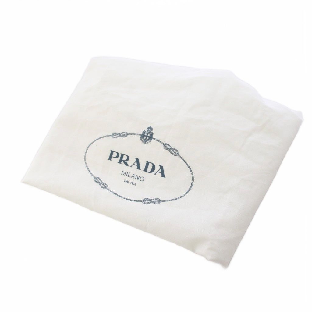 Prada Crochet Tote Black KH — view 7