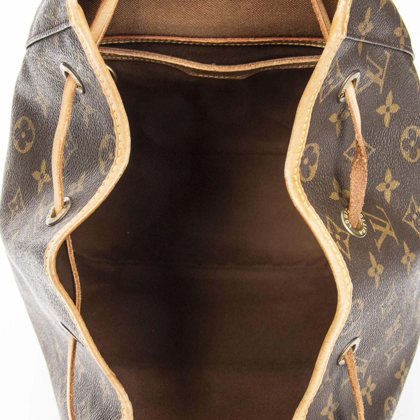 Louis Vuitton Montsouris Brown Monogram Canvas — view 9