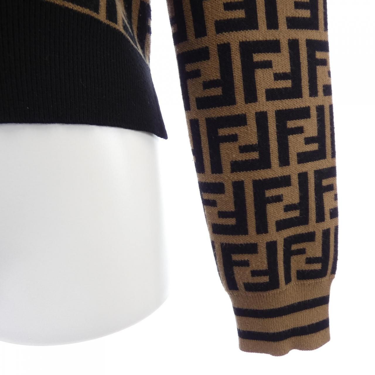 Fendi FF Motif Knit Sweater — view 7