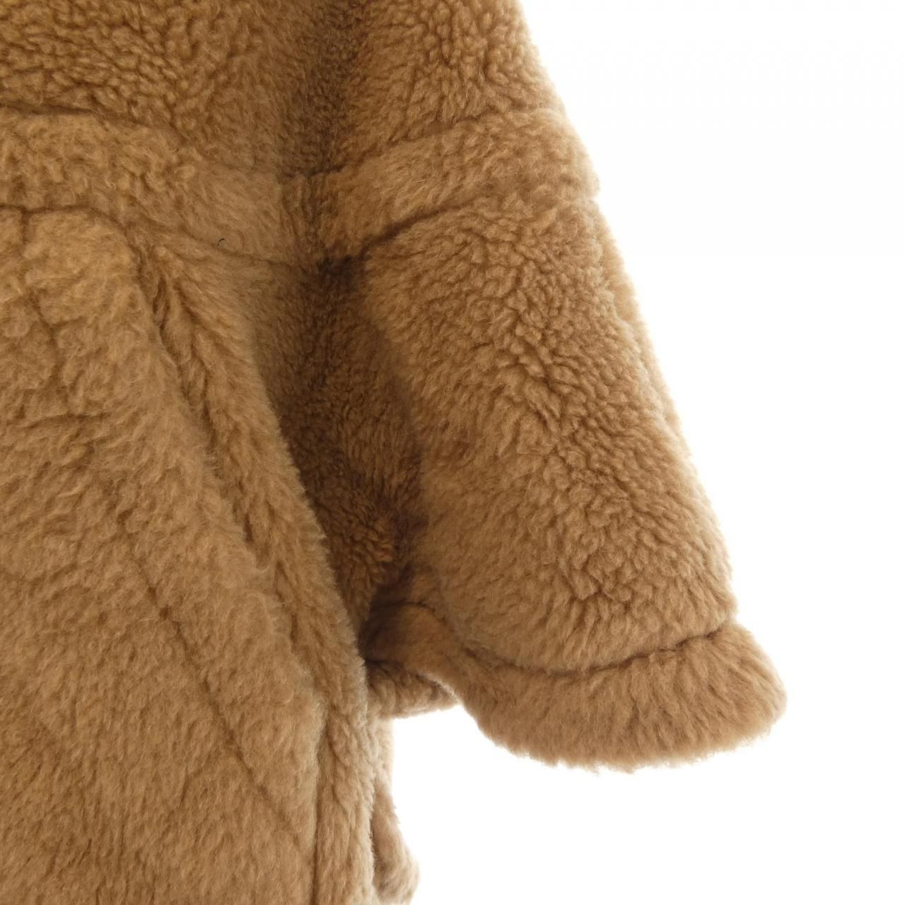 Max Mara Petalo Teddy Bear Cape — view 6