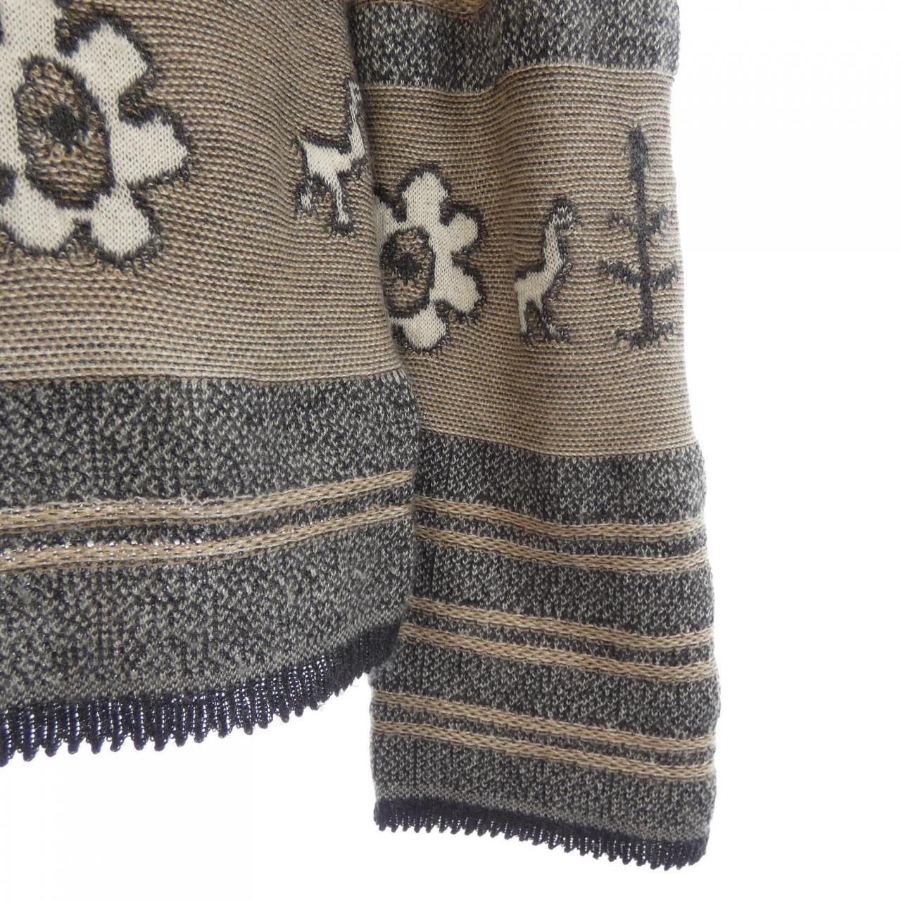 Chanel Knit Sweater Gray — view 6
