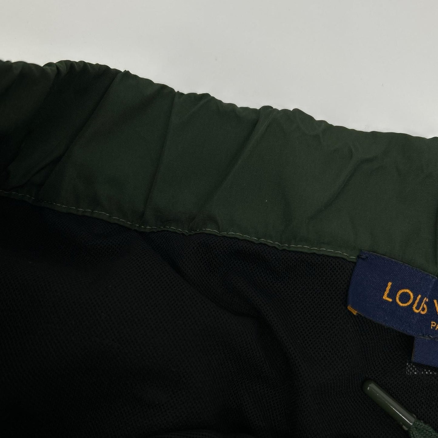 Louis Vuitton Osj Green Nylon Pocket Monogram Board Shorts — view 9