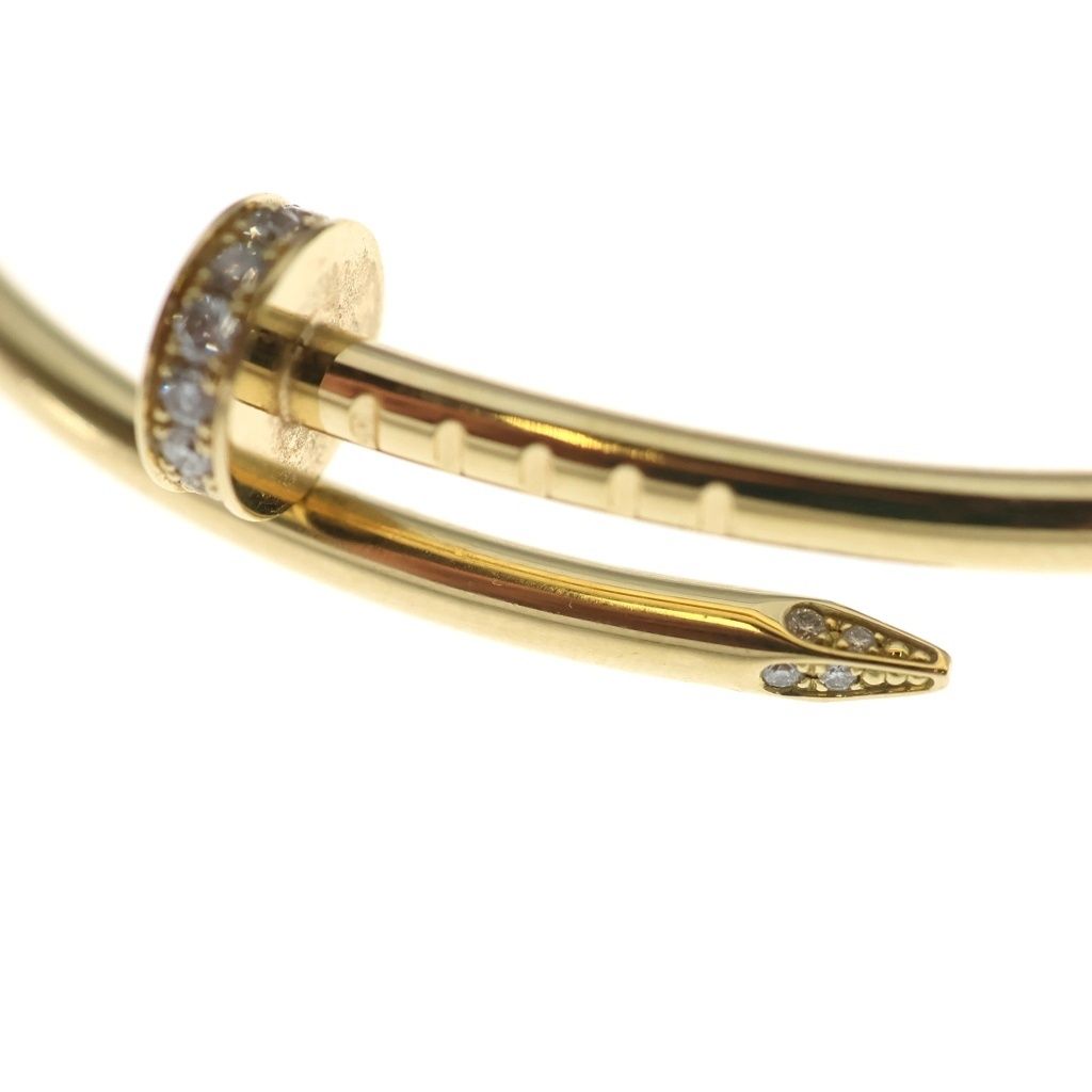 Cartier 18k Yellow Gold Juste un Clou Bangle Bracelet — view 6