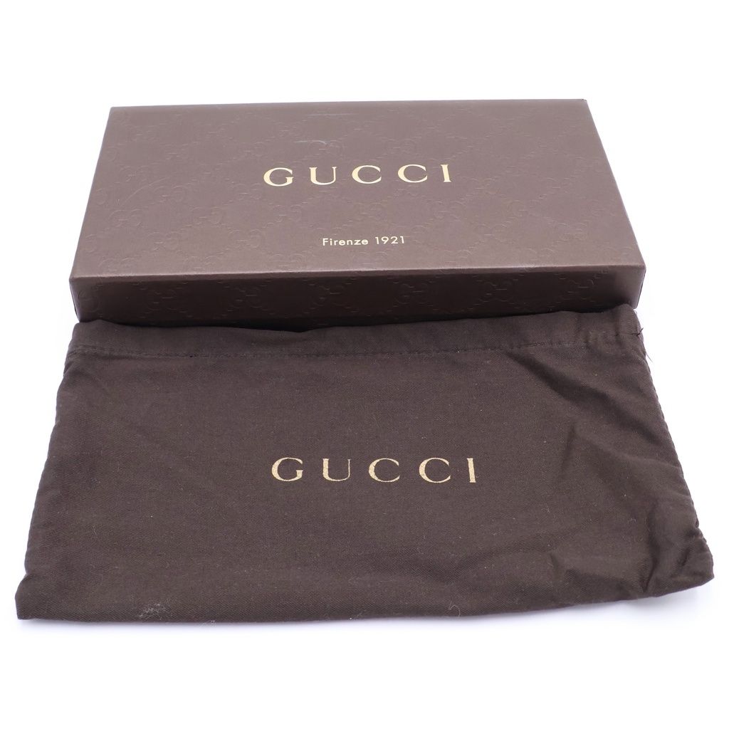 Gucci Soho Round Wallet Navy Patent Leather — view 6