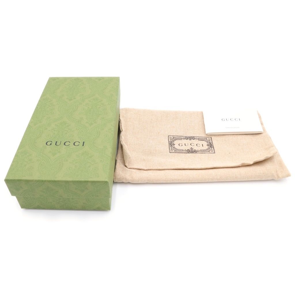Gucci GG Supreme Continental Wallet Beige Canvas Leather — view 6