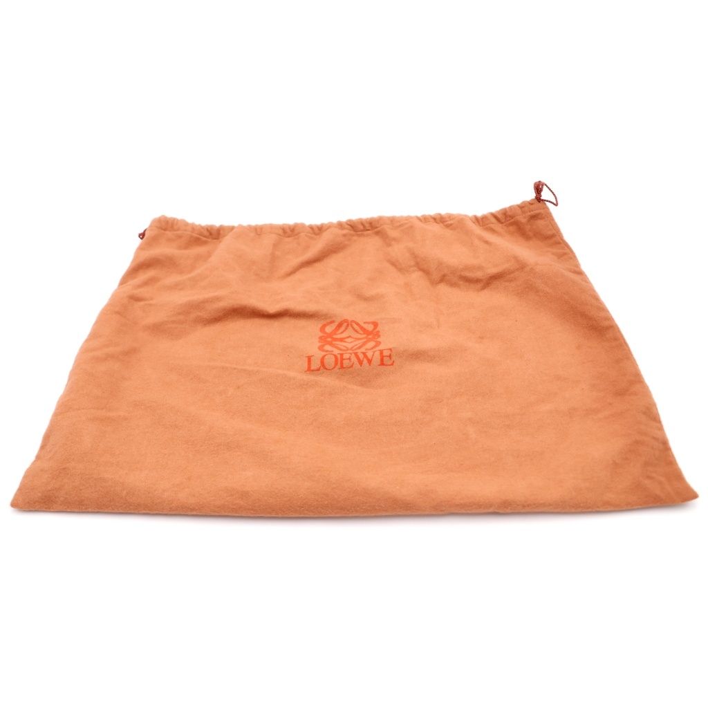Loewe Anagram Leather Backpack Black Gold — view 6