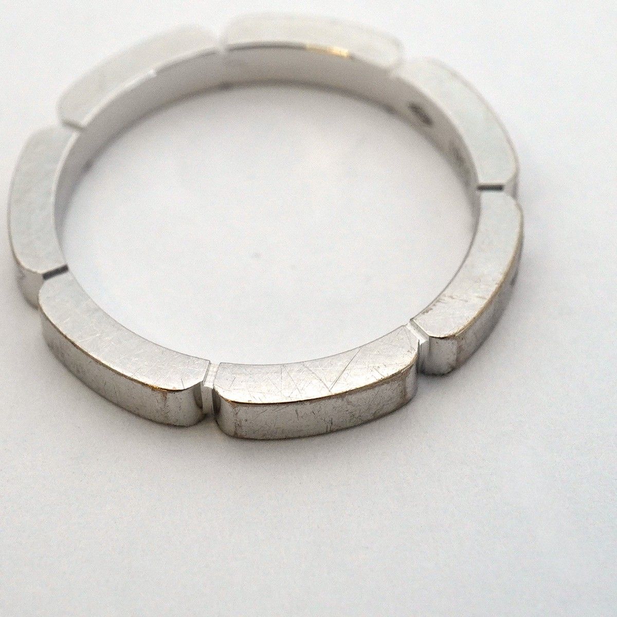 Cartier Ring Maillon Panthere 18k White Gold — view 8