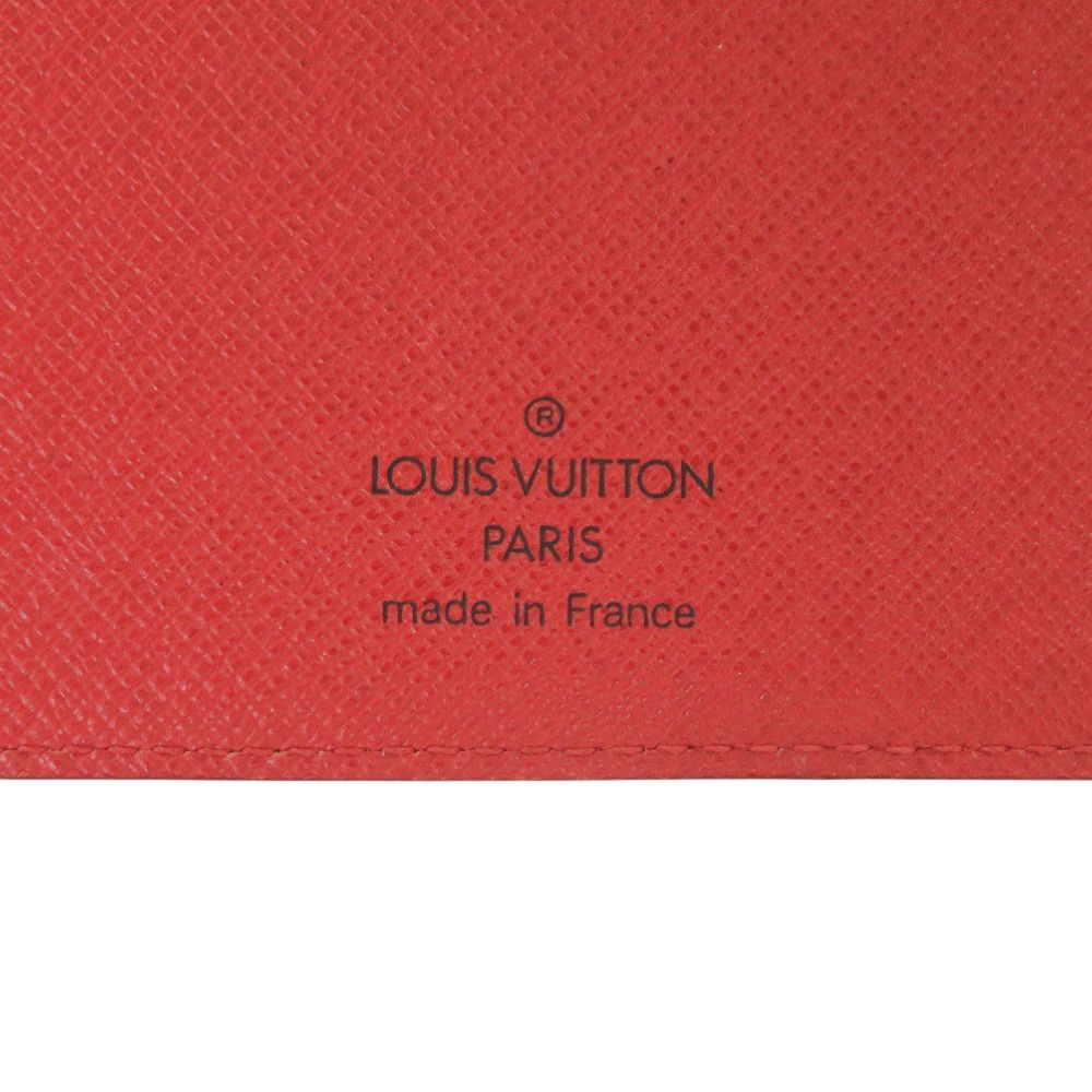 Louis Vuitton Agenda Epi Castilian Red Notebook Cover — view 9
