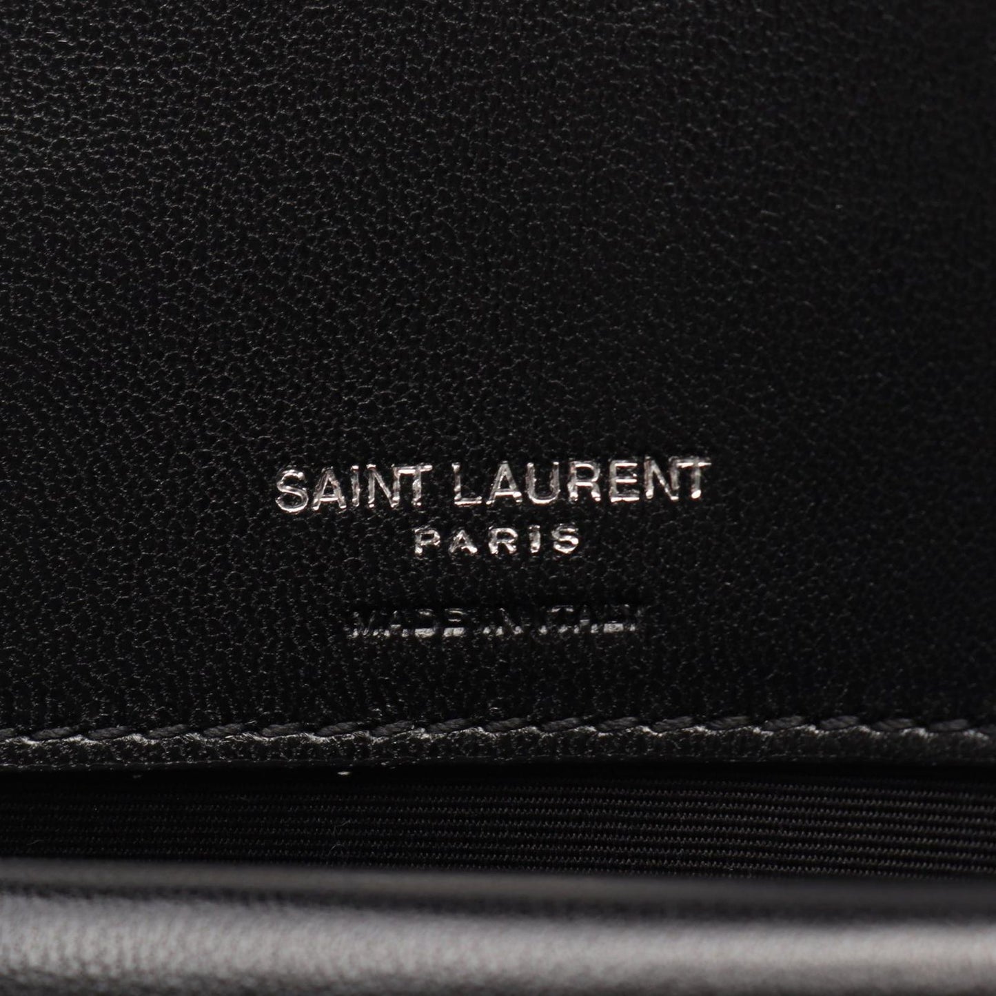 Saint Laurent Paris Shoulder Bag Loulou Small Black Leather — view 4