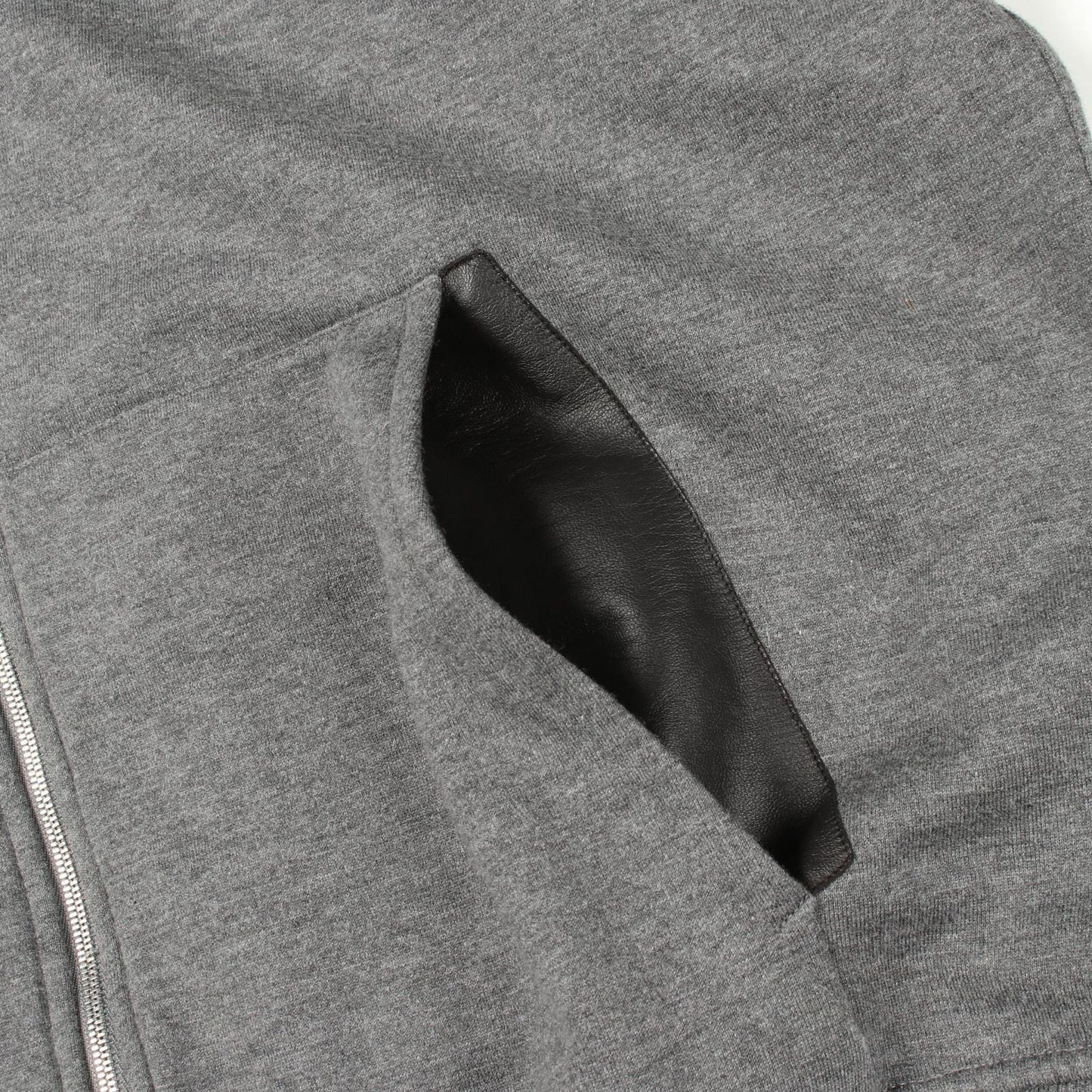 Hermes Hoodie Brushed Lining Cotton Cashmere — view 8