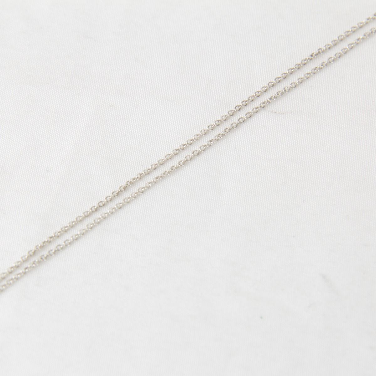 Tiffany & Co 925 Sterling Silver Return to Double Necklace — view 9