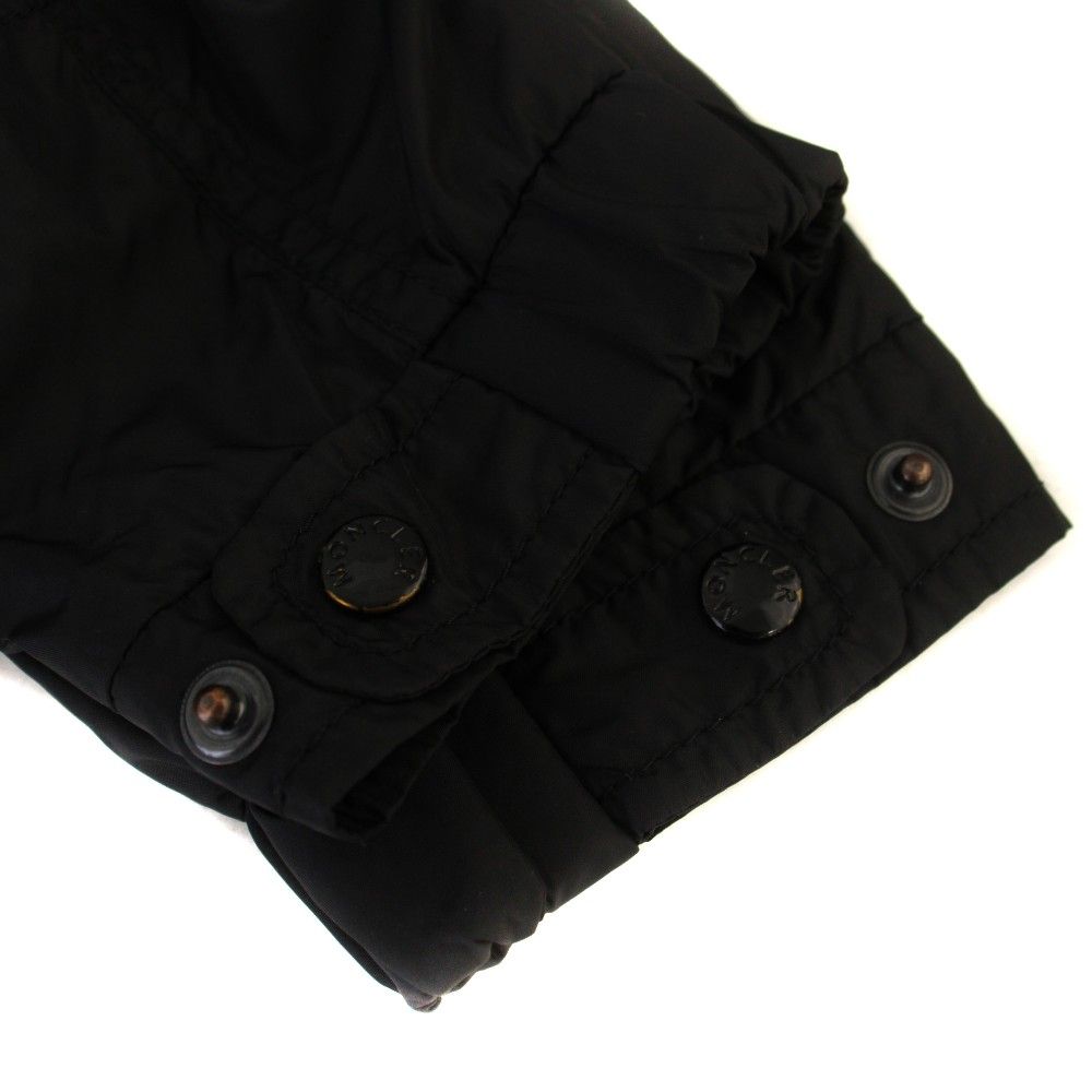 Moncler Lobelia Jacket Hood 0 Black — view 8