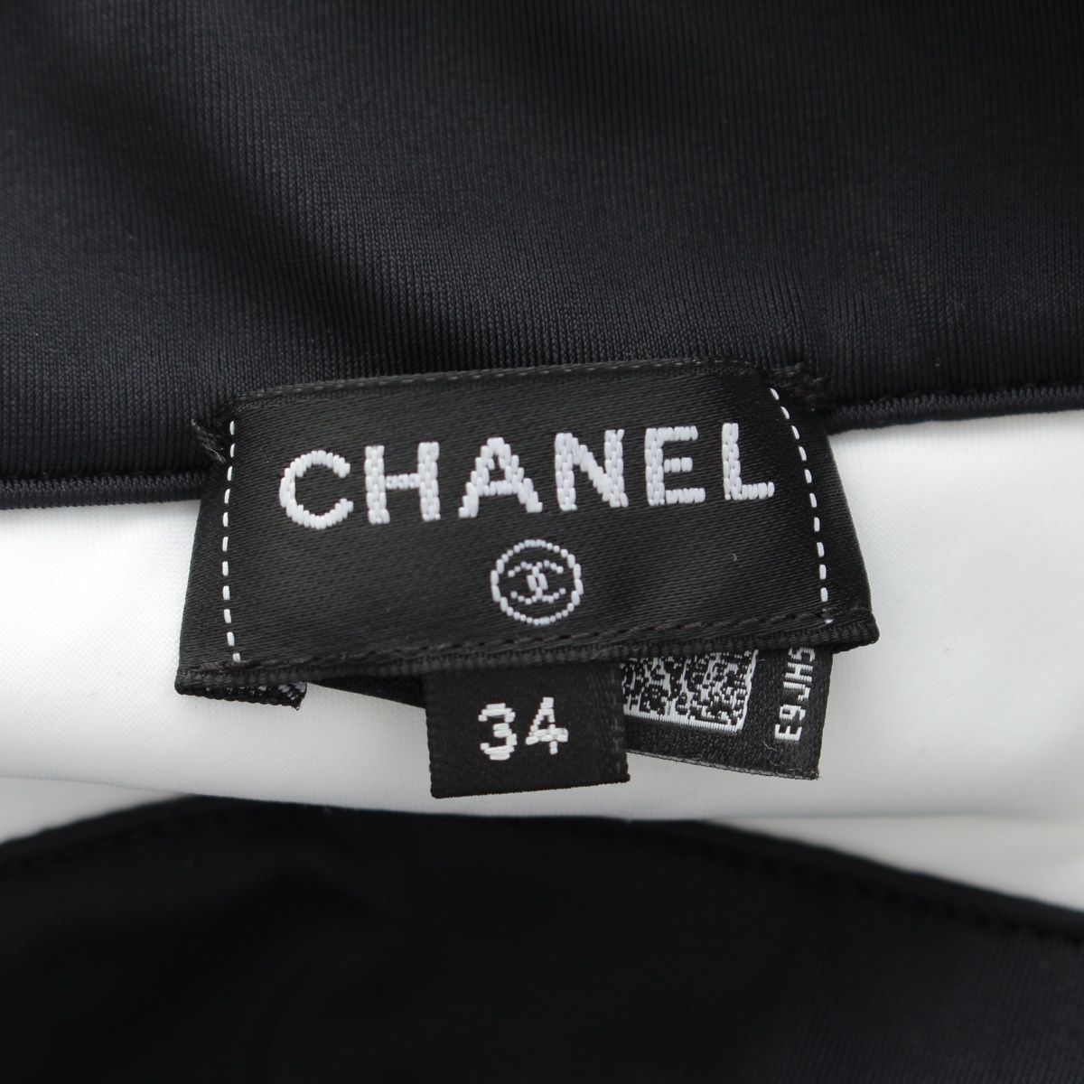 Chanel Swimwear Swimsuit Black White 34 — view 9