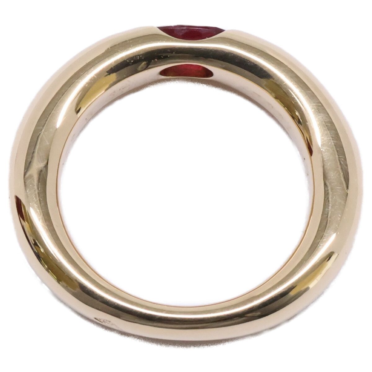 Cartier Polished 750 Ruby Ellipse 49 Ring — view 9