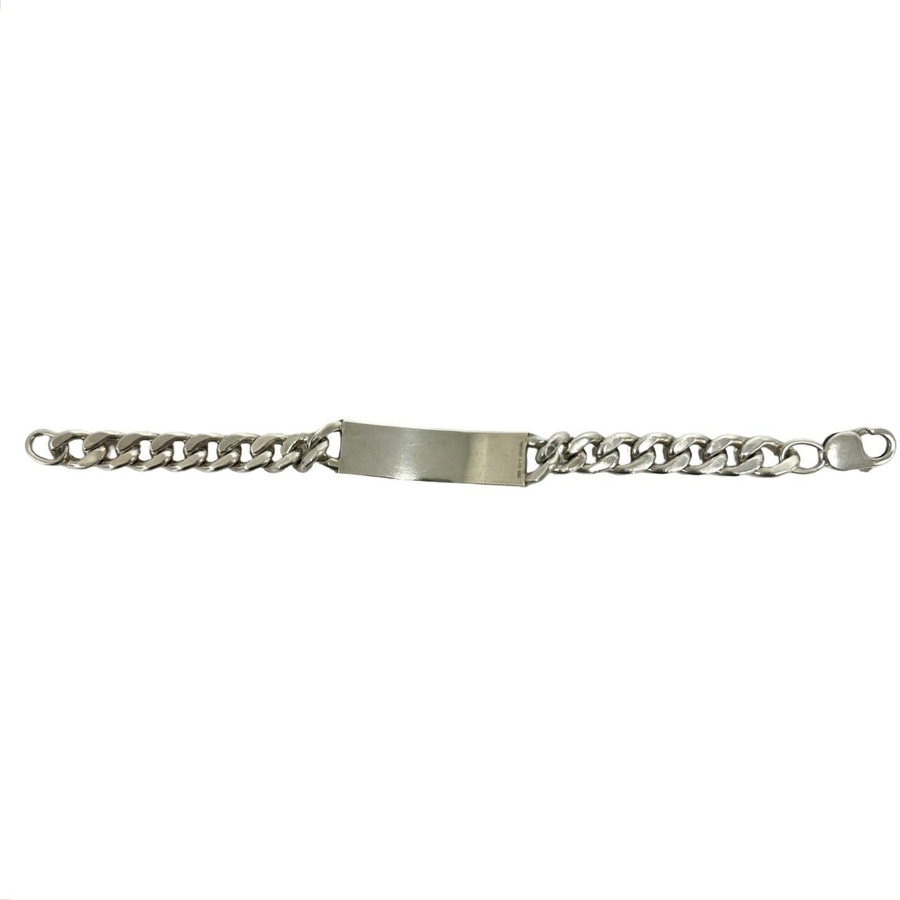 Tiffany & Co ID Bracelet 925 Sterling Silver Chain Bangle — view 6