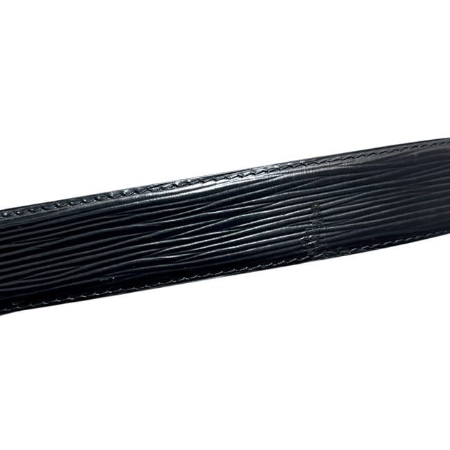 Louis Vuitton Belt Ceinture Classic Black Noir Epi Waist 88 cm 30 — view 9
