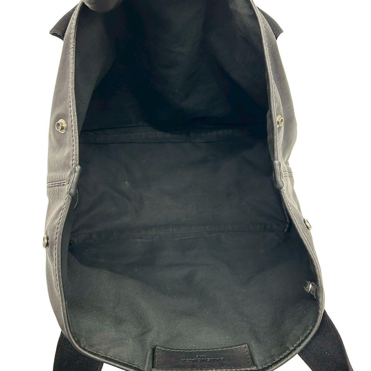 Balenciaga Navy Cabas XS Leather Tote Shoulder Black — view 9