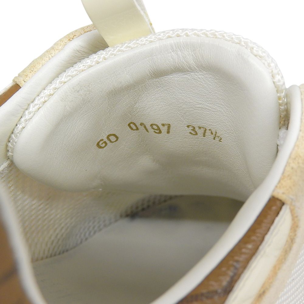 Louis Vuitton Run Away Line Sneakers White Ivory Brown — view 6