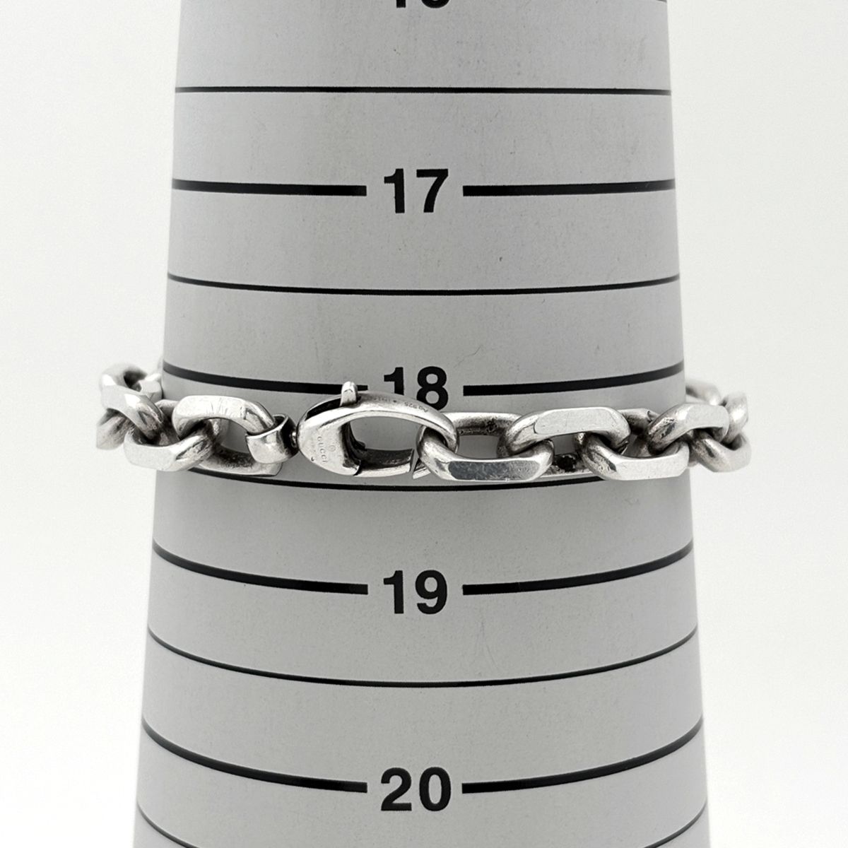 Gucci Interlocking Bracelet 925 Sterling Silver — view 6