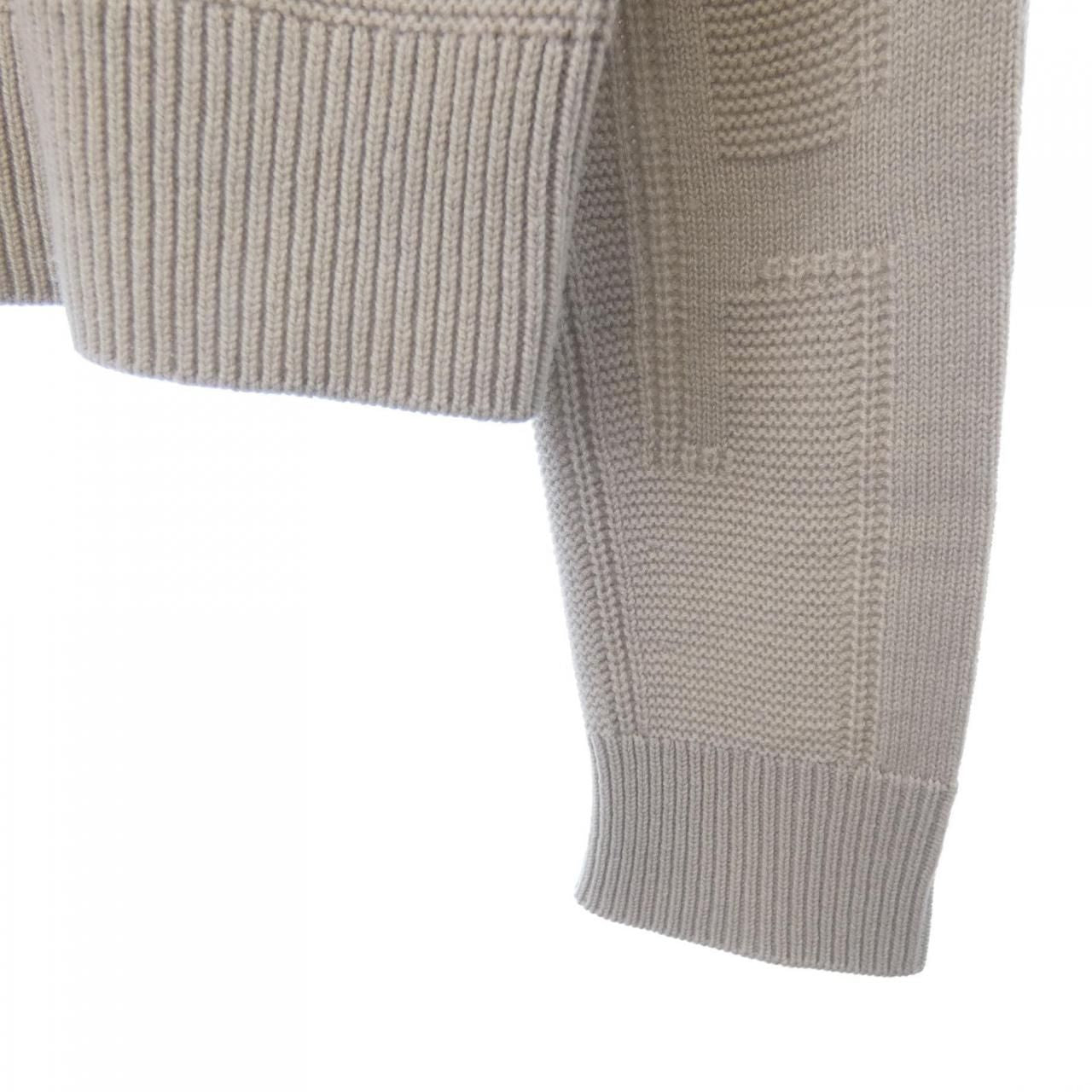 Hermes Knit Sweater Gray — view 6