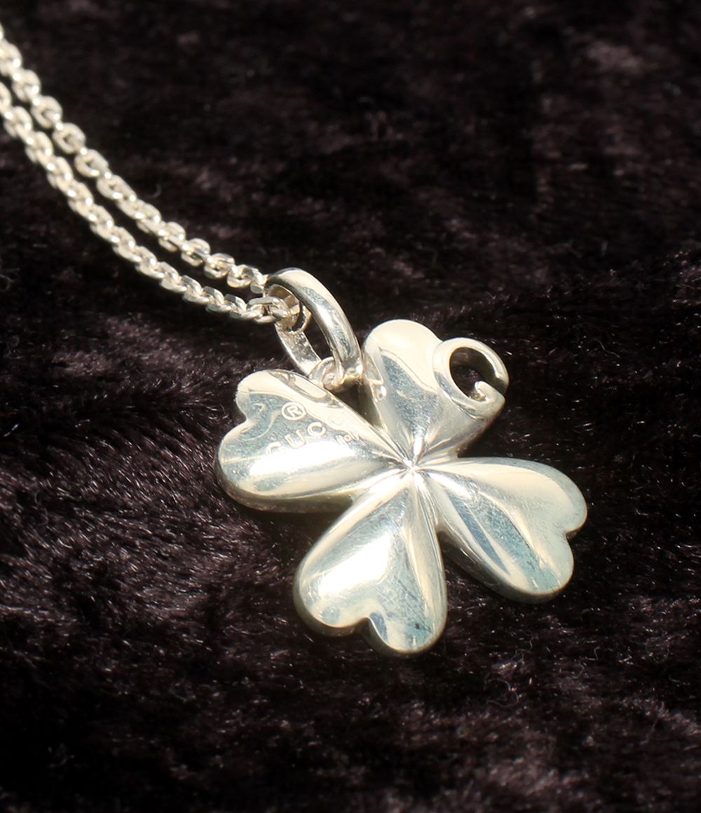 Gucci Necklace Four Leaf Clover Motif — view 8