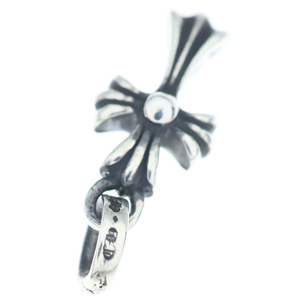Chrome Hearts Crs Baby Fat Cross Pendant Silver — view 6