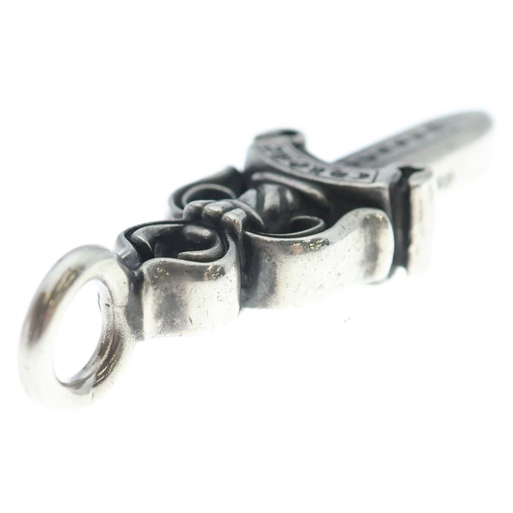 Chrome Hearts Double Dagger Daga Pendant Silver — view 6