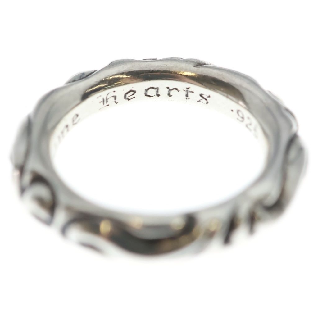 Chrome Hearts Scrl Band Scroll Ring Silver — view 6
