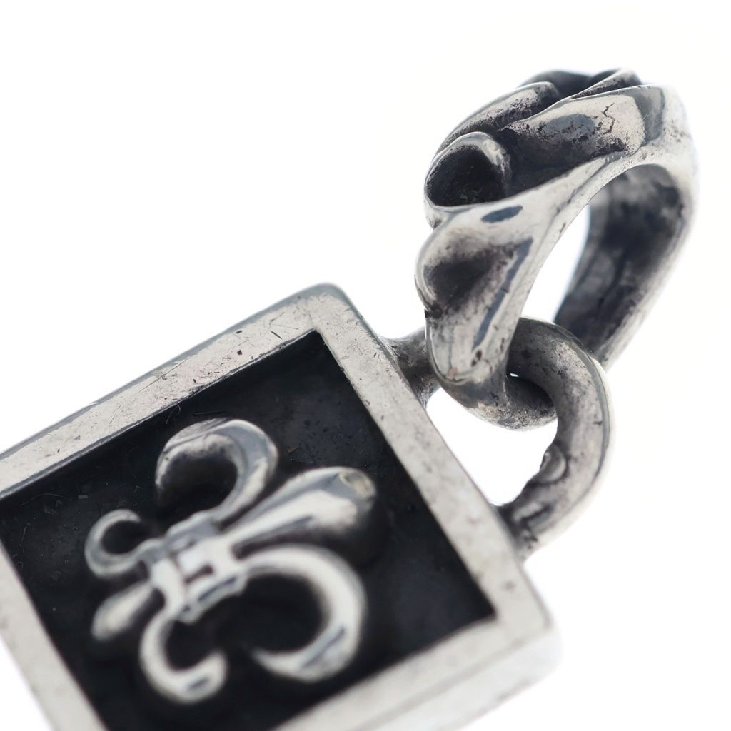 Chrome Hearts Framed BS Fluer BS Flare Charm Pendant Silver — view 6