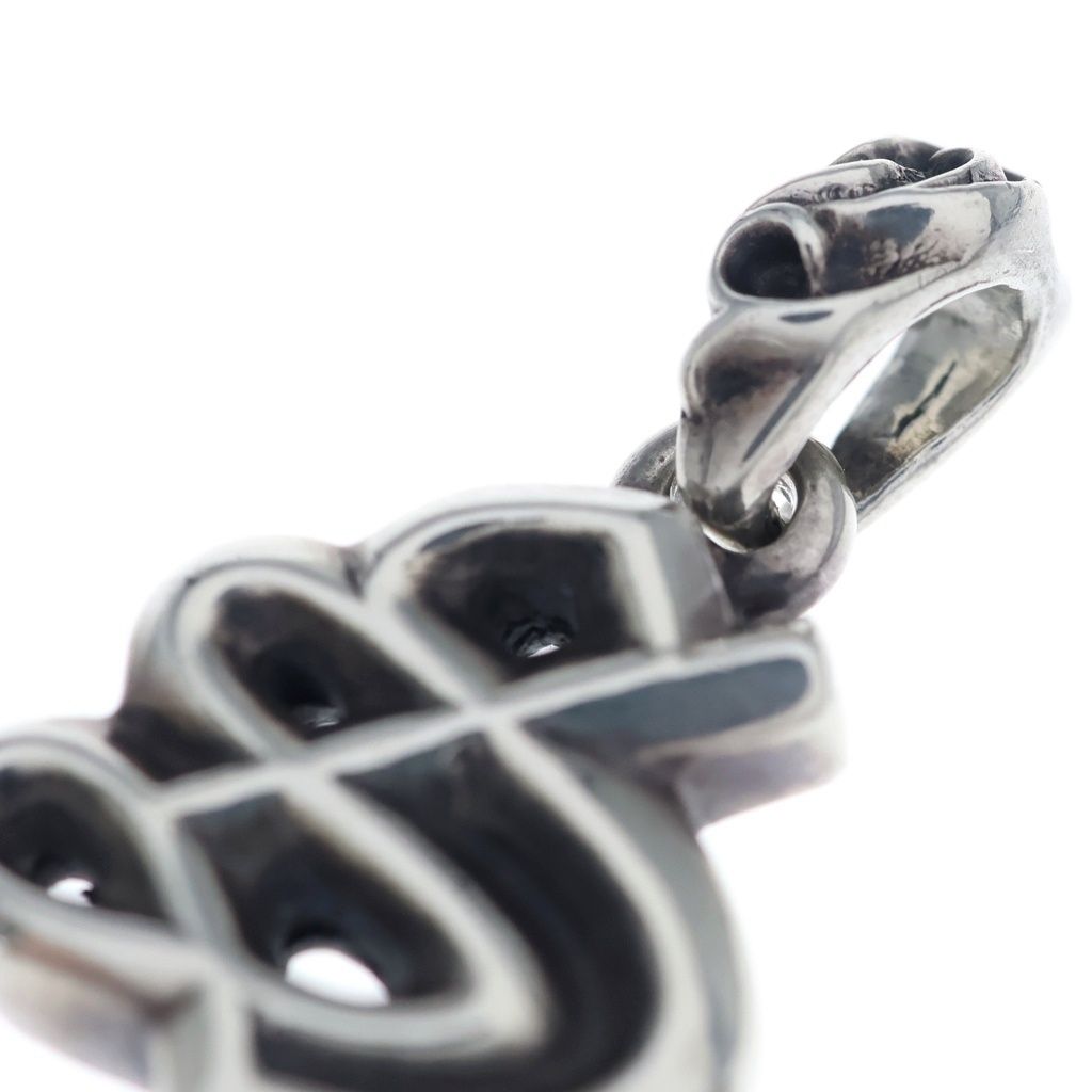 Chrome Hearts Alphabet Charm S Initial Pendant Silver — view 6