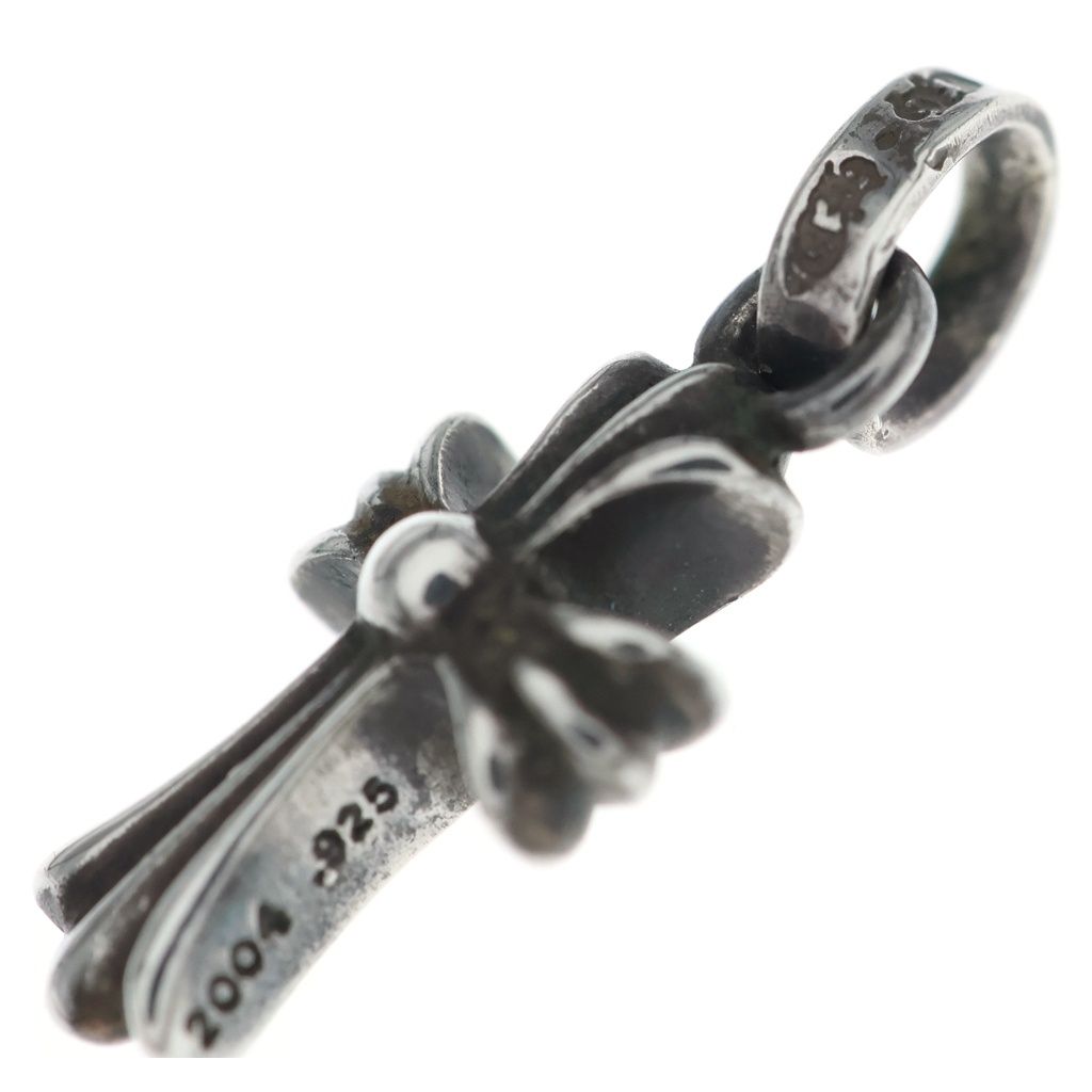 Chrome Hearts Crs Baby Fat Cross Pendant Silver — view 6