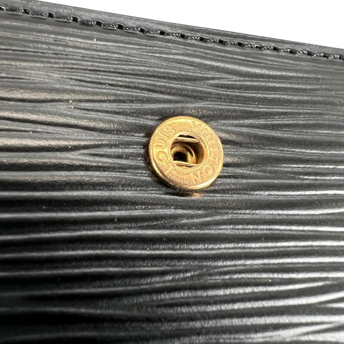 Louis Vuitton Epi Key Case Multicles 6 Noir Key Holder — view 9