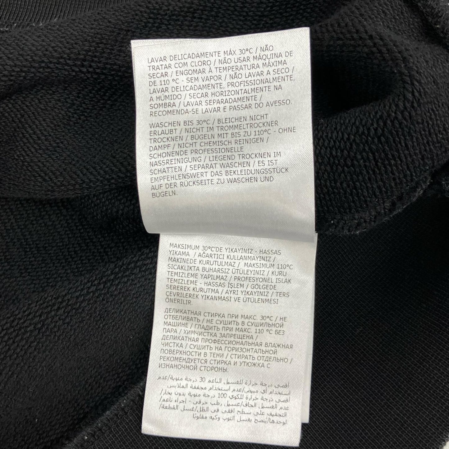 Moncler Sweatshirt Some XL Black — view 9