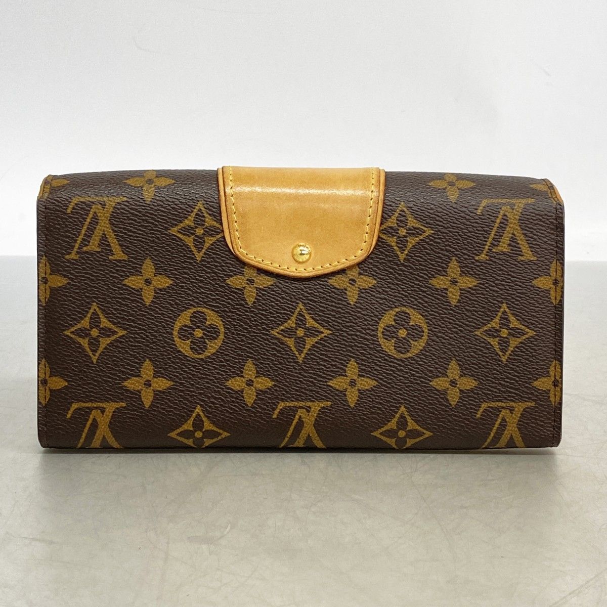 Louis Vuitton Wallet Monogram Portefeuille Boesi Brown — view 9