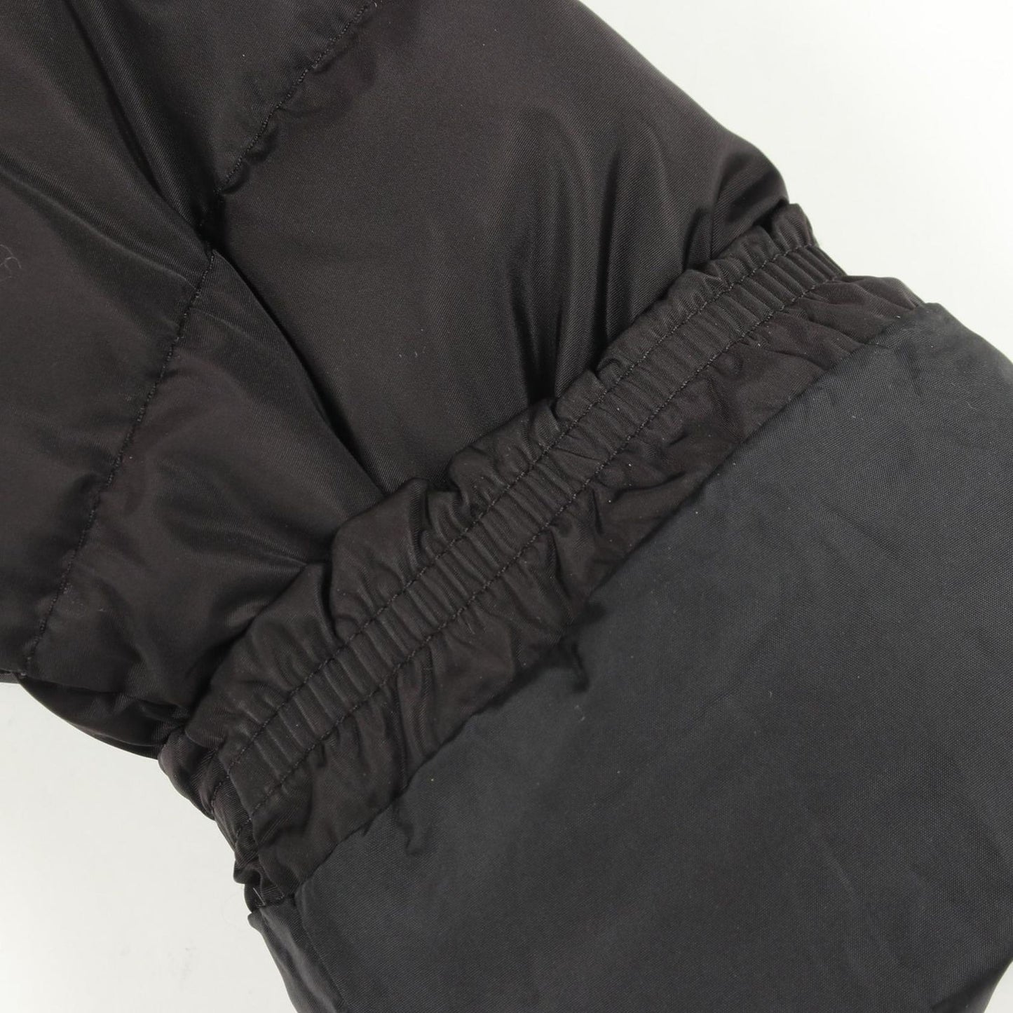 Moncler Montcles Down Jacket Flammette Flamette with Black Nylon Coat — view 9